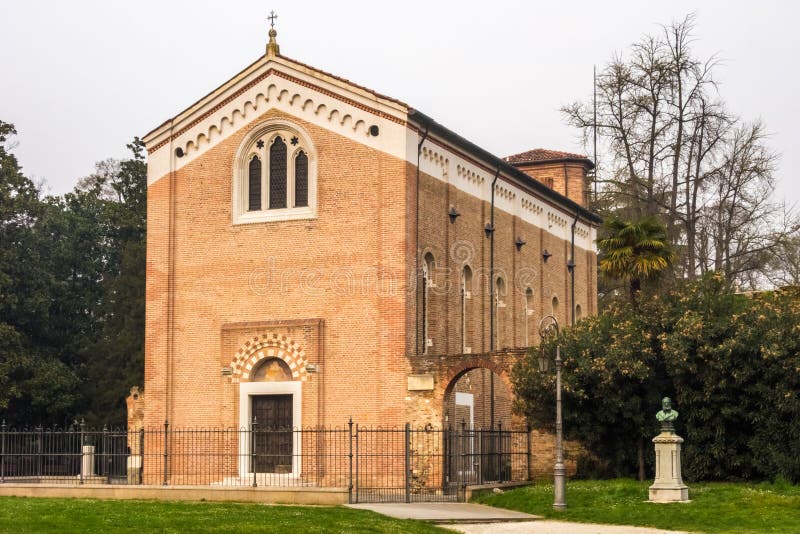 ScrovegniKapelle in Padua, Italien Stockfoto Bild von architektur