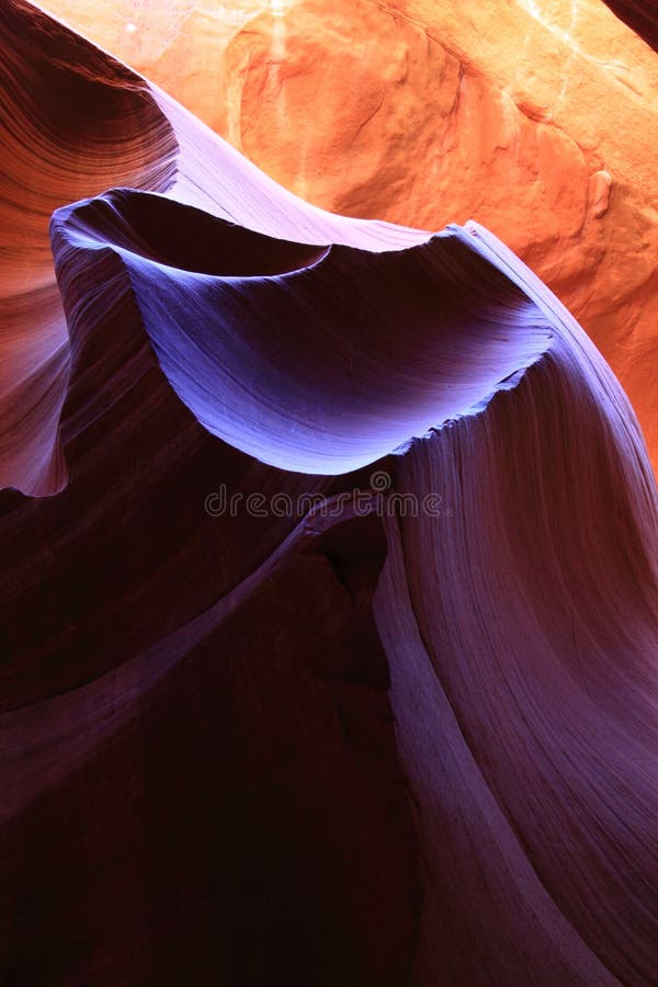 Sculpture Antelope canyon Arizona