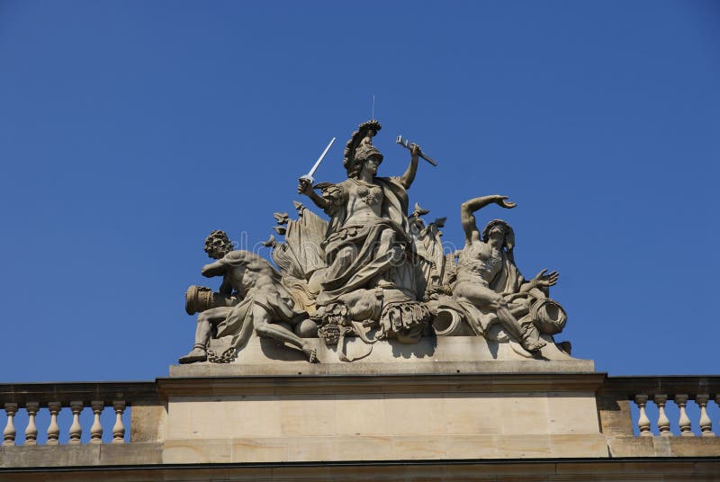 Sculpture on building stock image. Image of sculpture 10511111