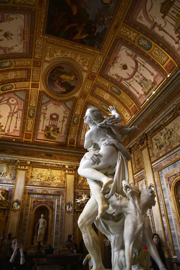 Sculpture by Gian Lorenzo Bernini in the Borghese Collection in Villa ...