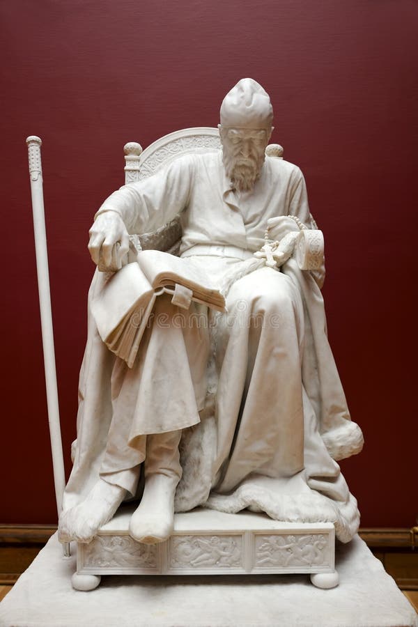 Sculpture of Ivan the Terrible 1875 â€“ Front View