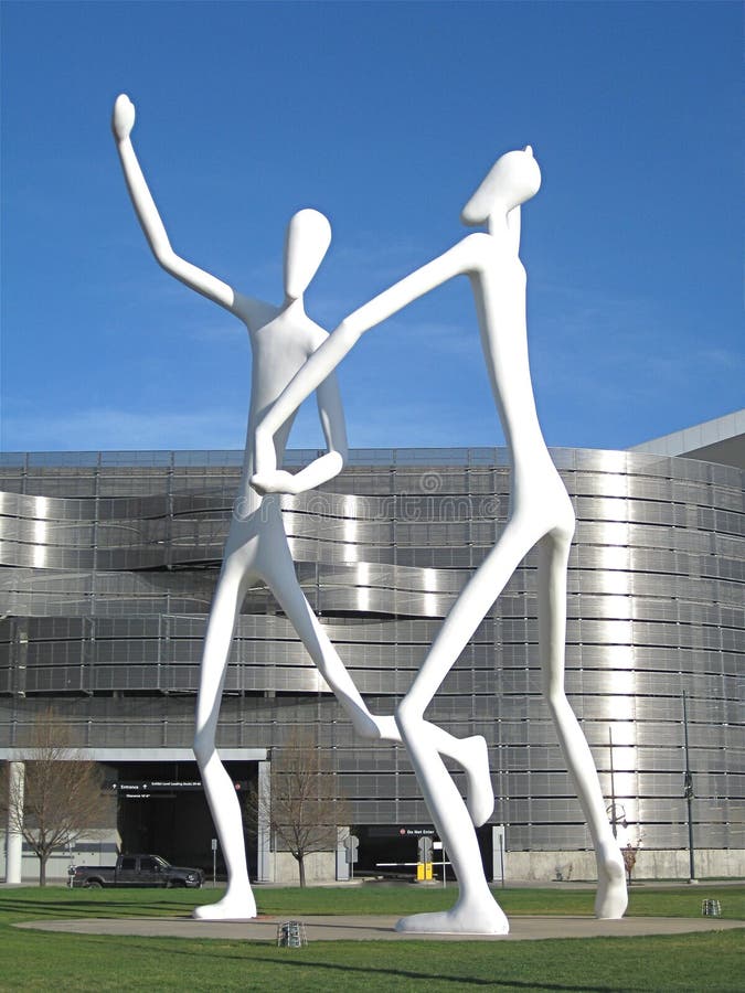 Sculpture Park Denver editorial stock image. Image of statue 15070539