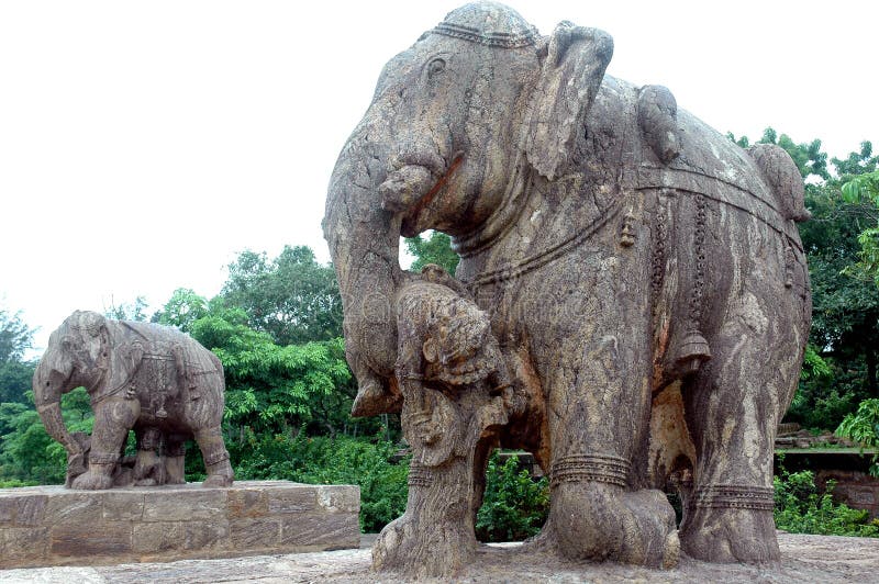 Sculpture of the temple of Konarak-Orrisa.