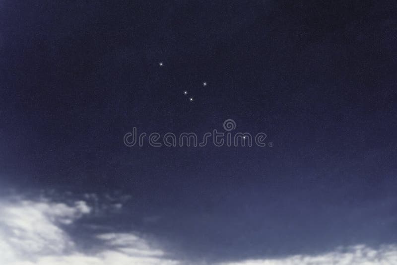 Scutum constellation shield of sobieski shield constellation royalty-vrije stock fotografie