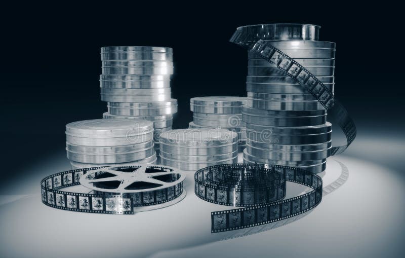 Scène de concept de cinéma images stock Scène de concept de cinéma images stock