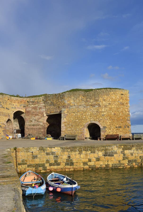 Scène historique de port de l'Angleterre est du nord images libres de droits Scène historique de port de l'Angleterre est du nord images libres de droits
