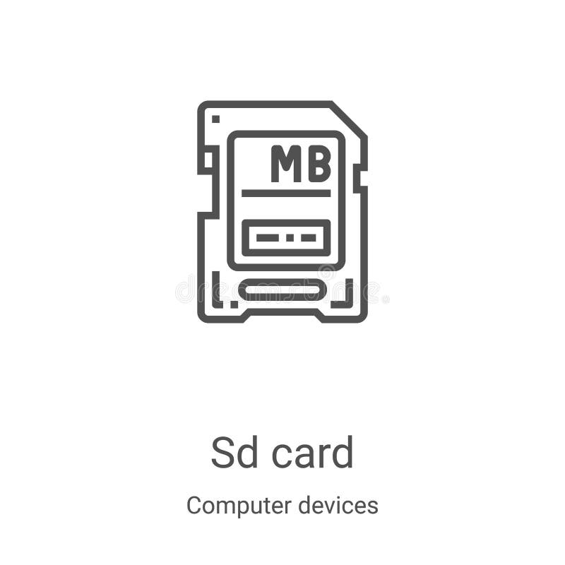 Memory Sd Card Vector Icon. Filled Flat Sign For Mobile Concept And Web  Design. Micro Sd Card Glyph Icon. Symbol, Logo Illustration. Vector  Graphics Royalty Free SVG, Cliparts, Vectors, and Stock Illustration.