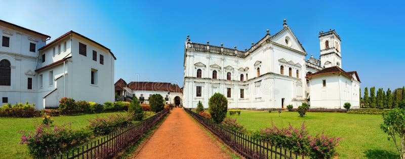 Se-Kathedrale in altem Goa, Indien