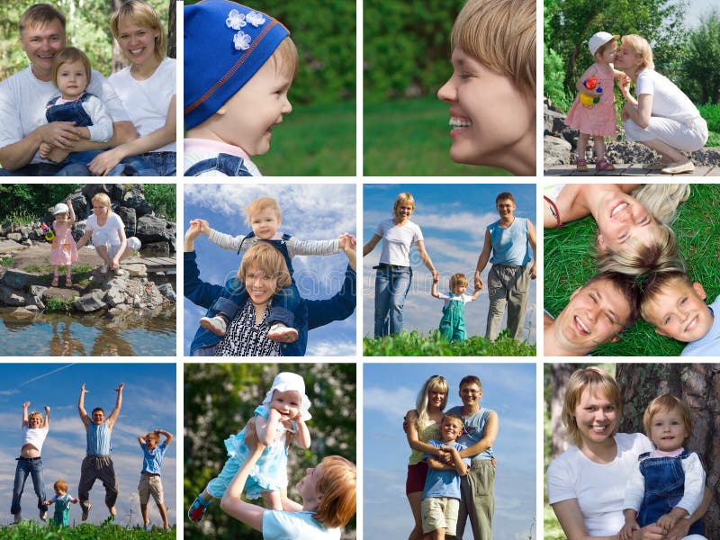 Se réunir de famille photographie stock libre de droits