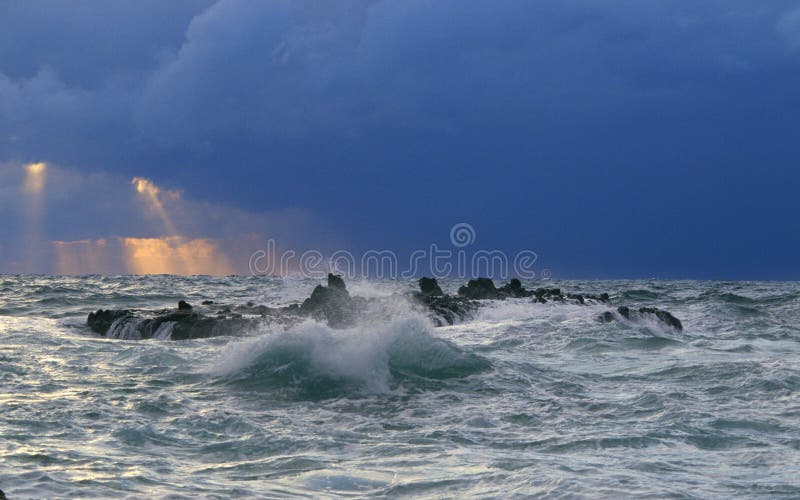 Sea stock image