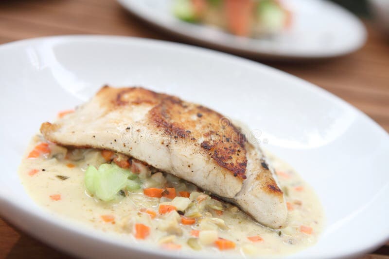 Sea bass fillet stock photo. Image of fresh, cooking 141573612