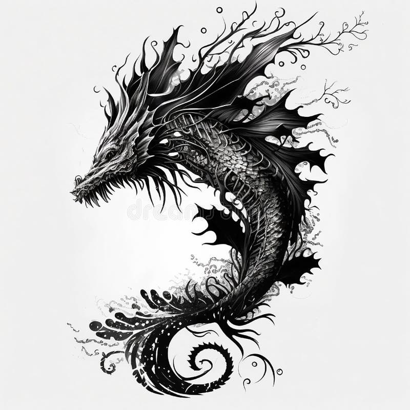 Dragon Tattoo Images  Browse 84992 Stock Photos Vectors and Video   Adobe Stock