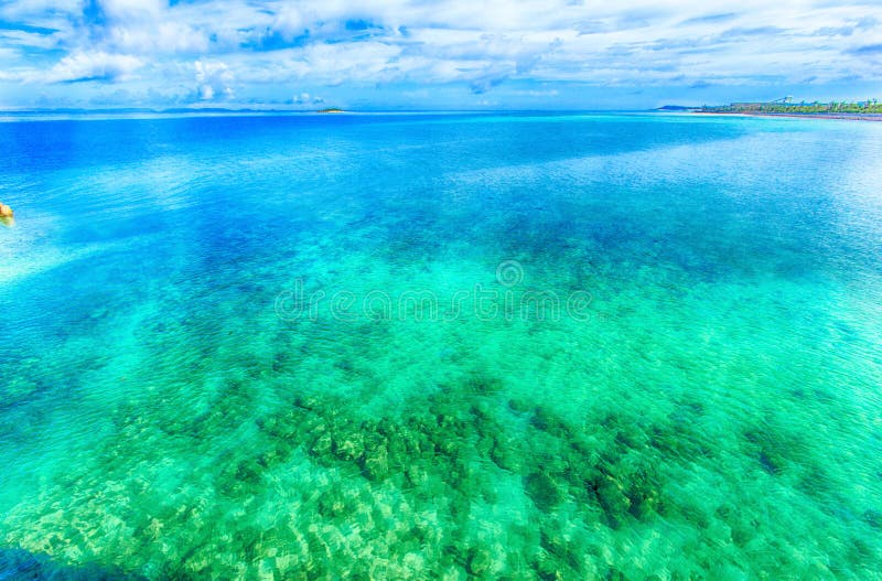 Sea Of Emerald Green, Okinawa Stock Photo Image of paradise, colorful