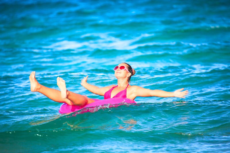 Sea fun stock photography