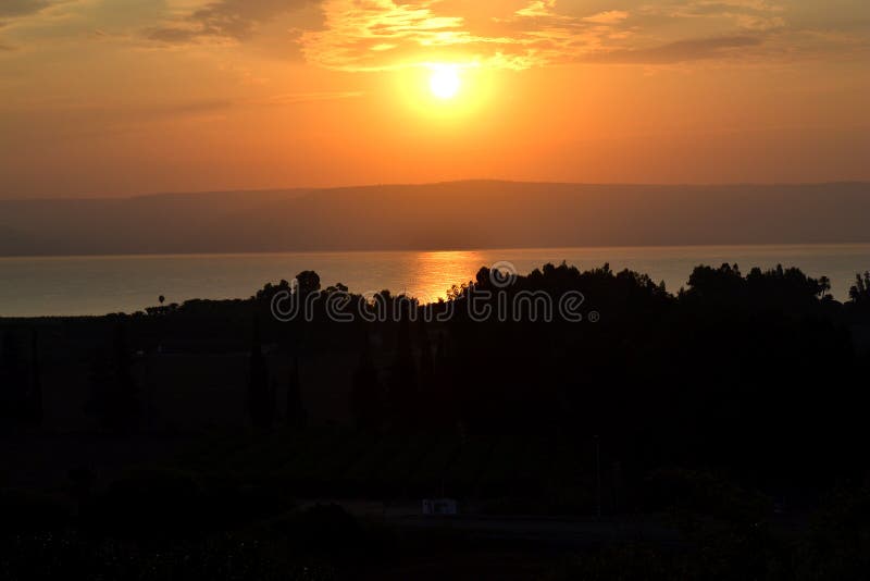 Sea of Galilee Sunrise