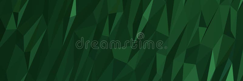 Sea Green Abstract Background. Geometric Vector Illustration Stock