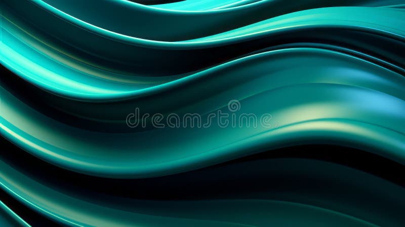 Sea Green Wavy Background Wallpaper - Free Download For Pc