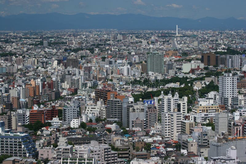 Download Sea of houses stock image. Image of future, tokyo, scraper - 522813
