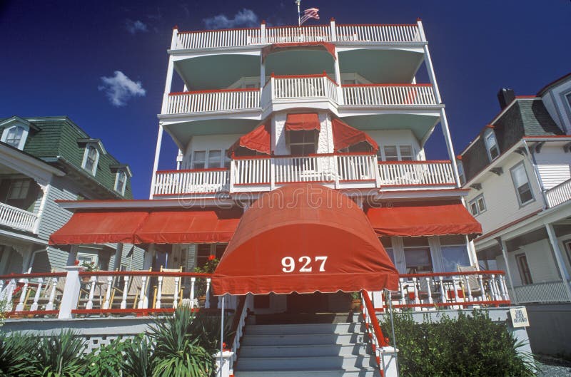 The Sea Mist Apartments, Cape May, NJ Editorial Stock Image Image of