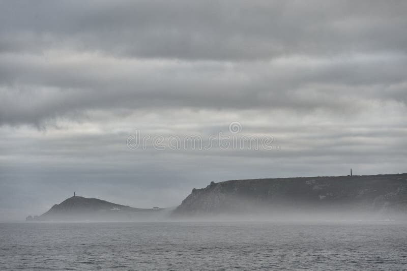 Sea mist stock image. Image of beautiful, cornwall, mist 74499587