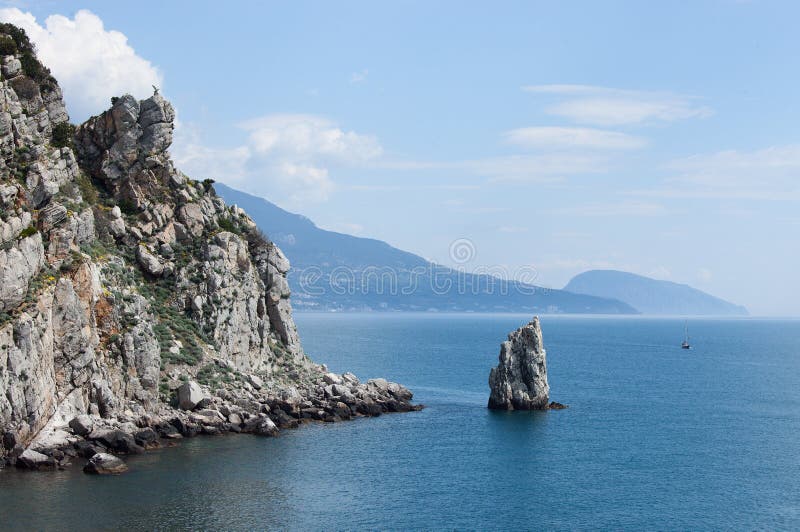 Sea and mountains stock photos Sea and mountains stock photos