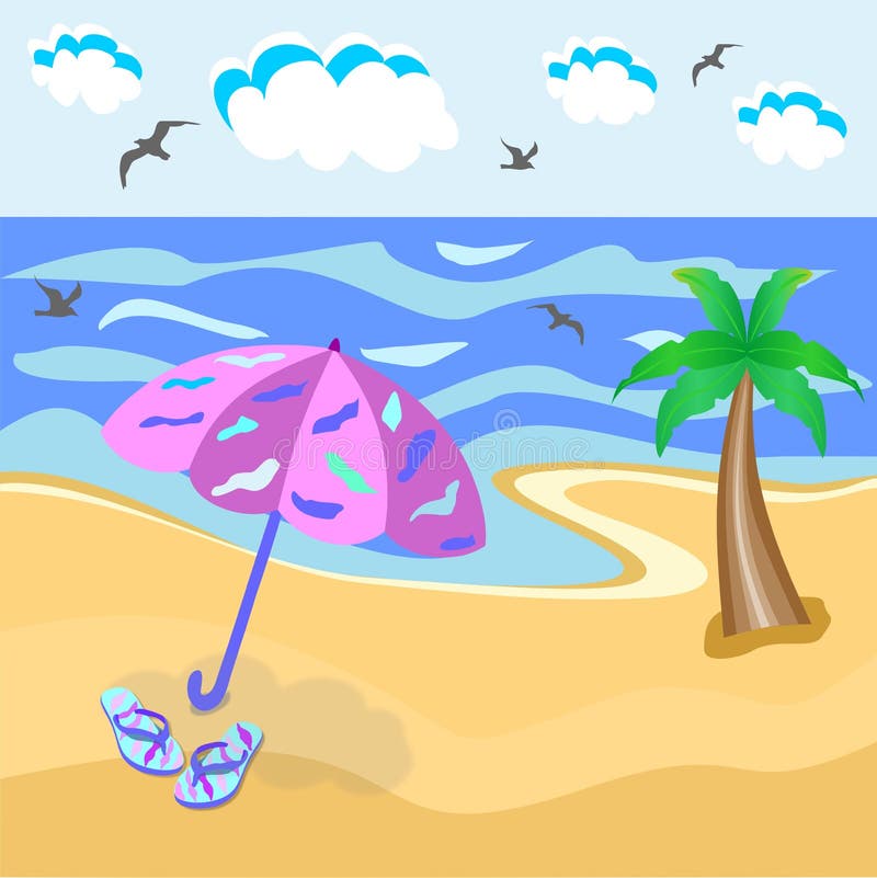 Cartoon Drawing of the Sea, Seagull Beaches Stock Illustration - Illustration of landscape, coconut: 121289358 Cartoon Drawing of the Sea, Seagull Beaches Stock Illustration - Illustration of landscape, coconut: 121289358