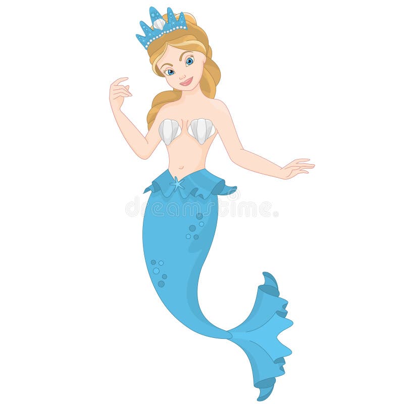 Sea Queen stock vector. Illustration of siren, fish, fantasy - 64408975 Sea Queen stock vector. Illustration of siren, fish, fantasy - 64408975
