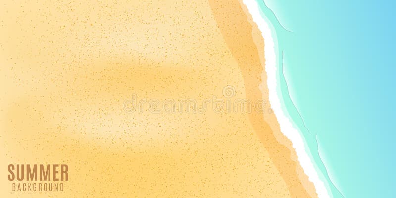 Sea Sand Beach and Wave. Summer Seasonal Background for Your Design. Cartoon Template Stock Vector - Illustration of cover, holiday: 184430750 Sea Sand Beach and Wave. Summer Seasonal Background for Your Design. Cartoon Template Stock Vector - Illustration of cover, holiday: 184430750