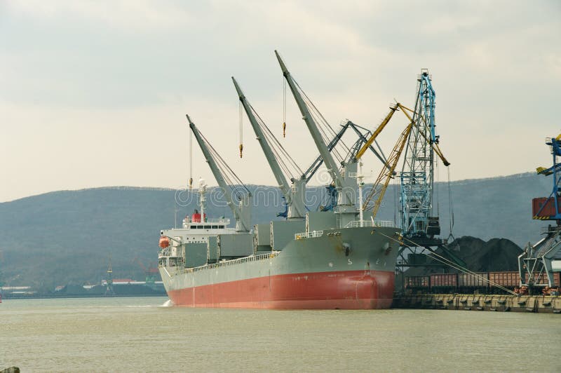 The sea ship royalty free stock photography