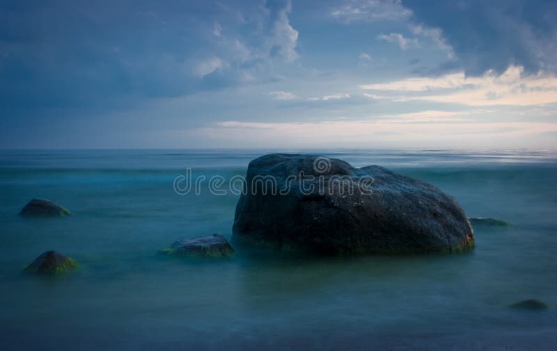 Sea and stones