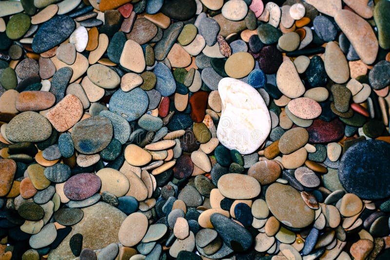 Sea stones stock image. Image of paint, surface, summer 54775821