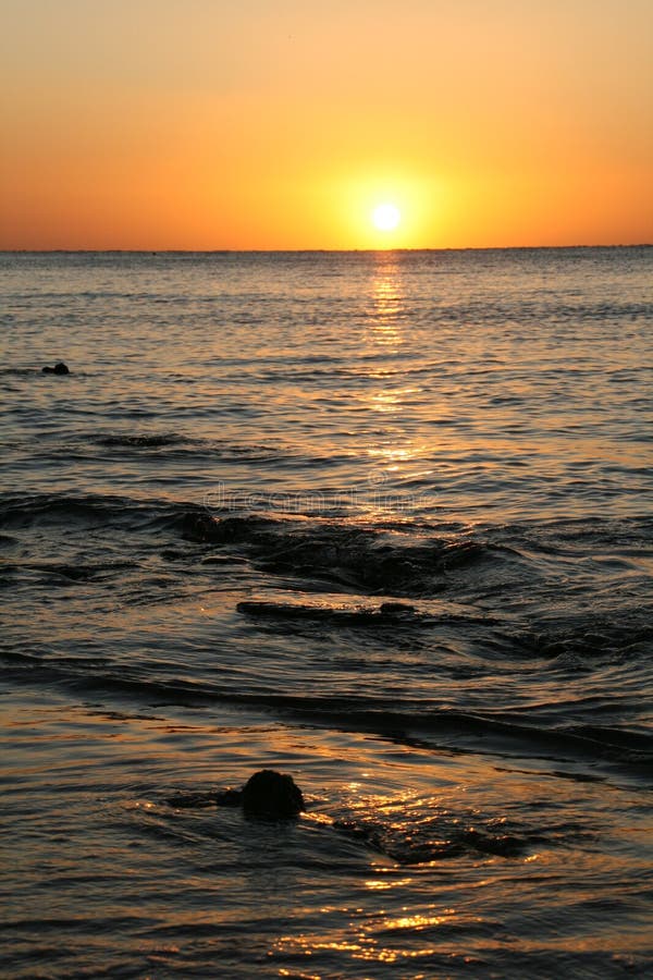 Sea sunrise. Egypt