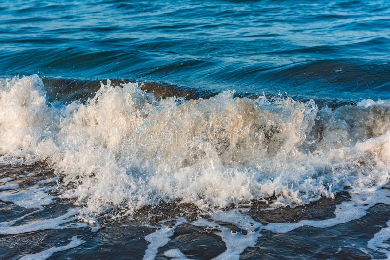 Sea surf on the beach royalty free stock photos Sea surf on the beach royalty free stock photos