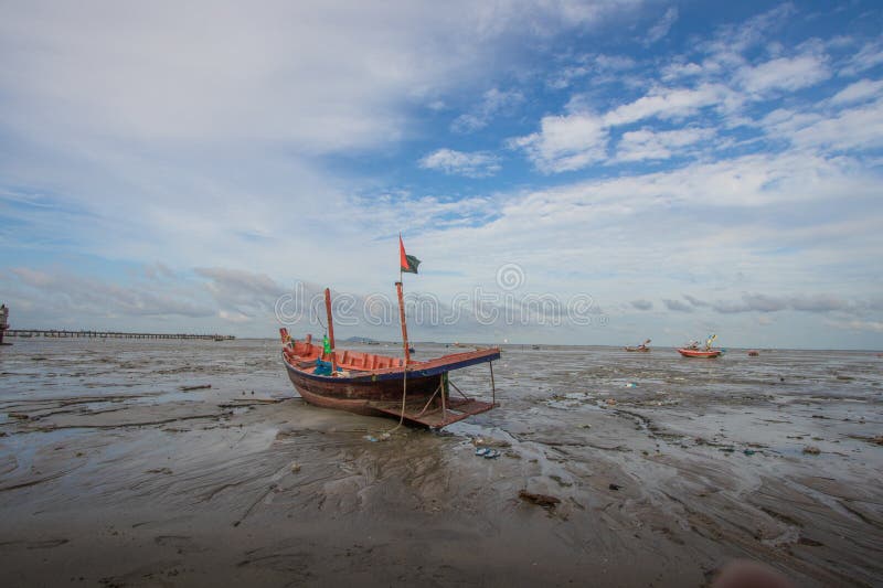 Sea View And Blue Sky Chon Buri Province Thailand Stock Image Image