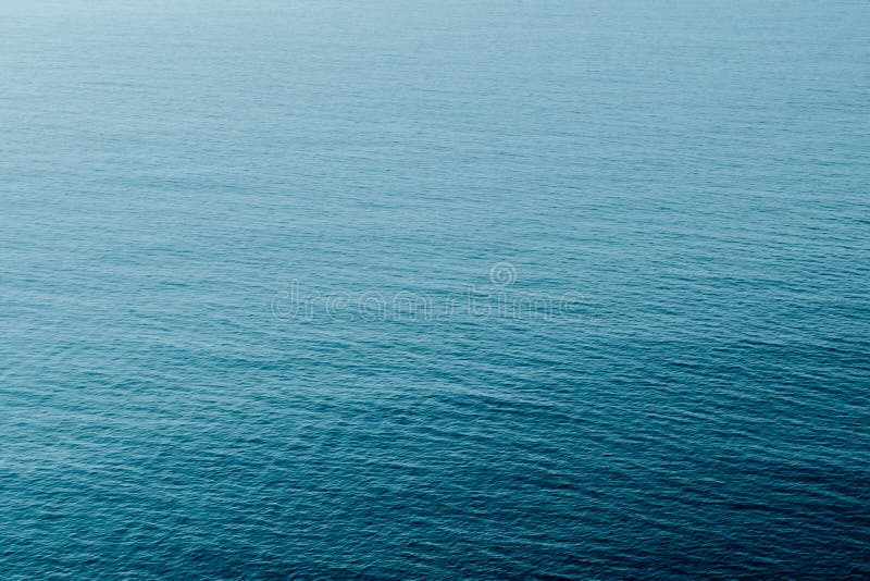 Blue Ocean. Marine Background. Seascape. Water Texture Stock Photo