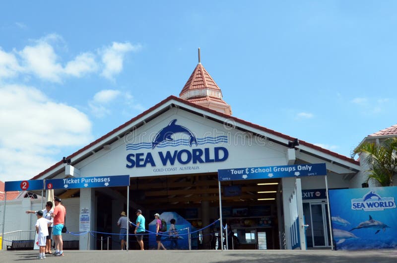 Sea World Gold Coast Queensland Australia Editorial Photography - Image