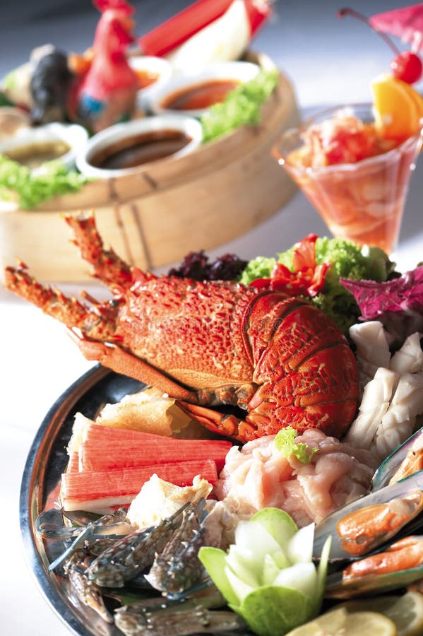 Seafood Feast stock image. Image of mussels, healthy - 32041971