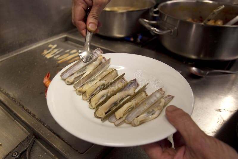 Seafood knives stock photo. Image of marine, cooking 43555706