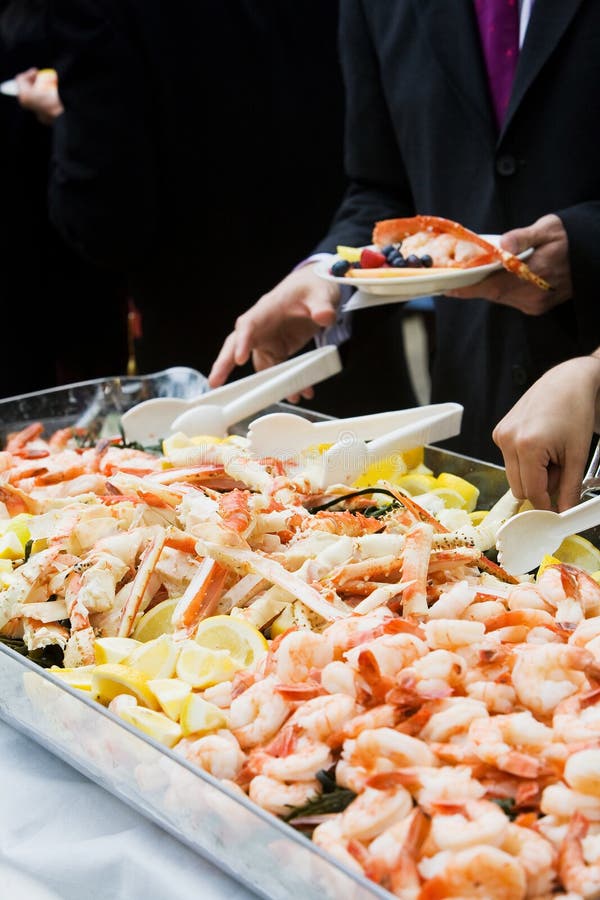 Seafood Party Buffet stock photo. Image of crab, shrimp 7424958
