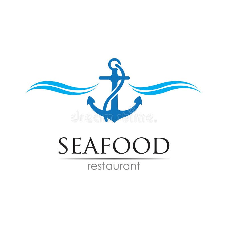 Seafood Restaurant Logo Design. Fish, Food and Beverage Logo Concept