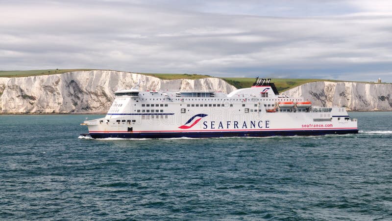 SeaFrance Ferry approaching Dover