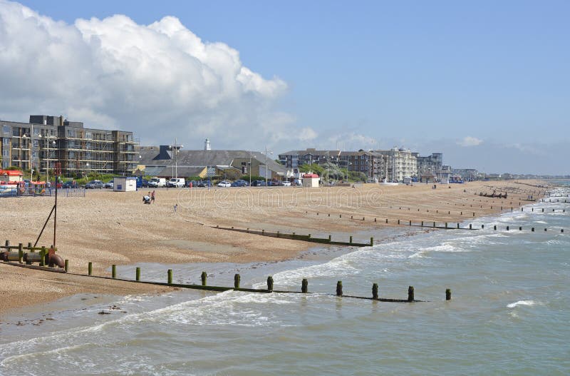 Seafront at Bognor Regis, England Stock Photo Image of sussex