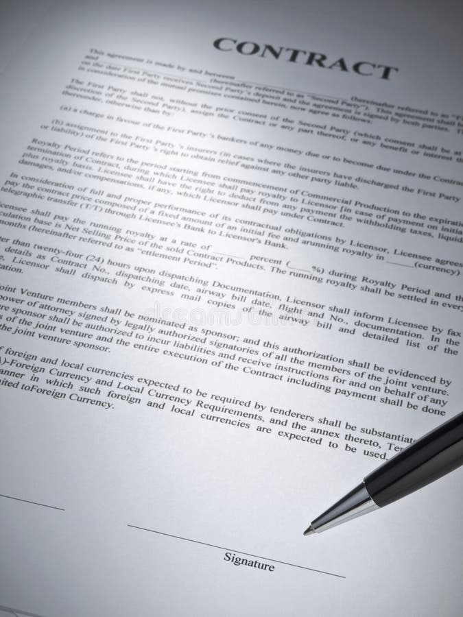 Seal the contract stock photo. Image of legal, studio 11976038