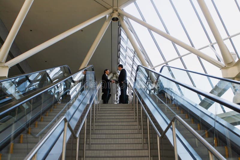 Sealing the Deal at the top of the stairs