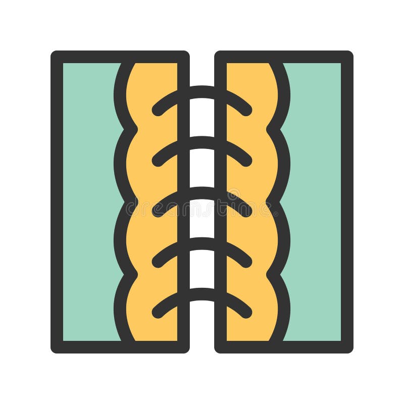 Seam Stitching vector illustration