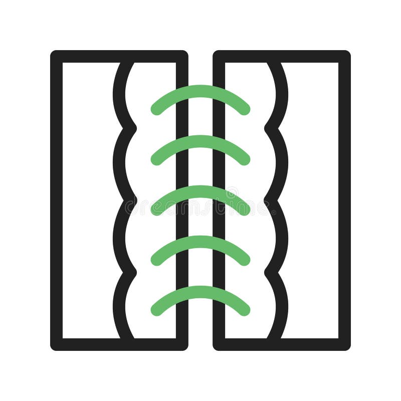 Seam Stitching vector illustration