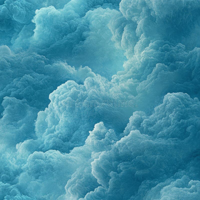 A seamless abstract blue watercolor pattern designed to add creativity to various backgrounds royalty free stock images