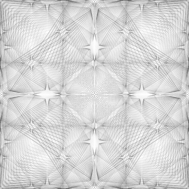 Seamless abstract draw pattern