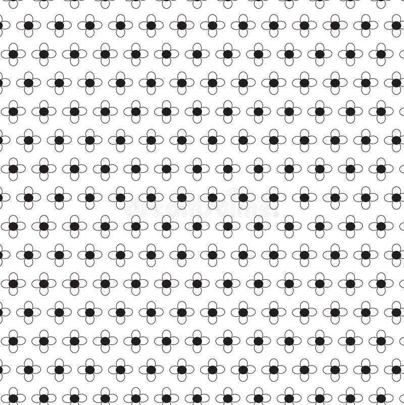 Seamless abstract floral pattern. Beige and white vector background. Geometric leaf ornament. Graphic modern pattern stock illustration Seamless abstract floral pattern. Beige and white vector background. Geometric leaf ornament. Graphic modern pattern stock illustration