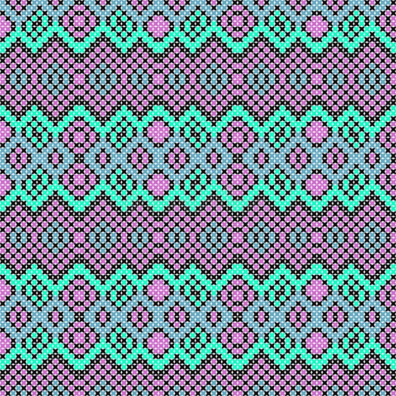 Seamless abstract geometric pattern. Mosaic texture. vector illustration